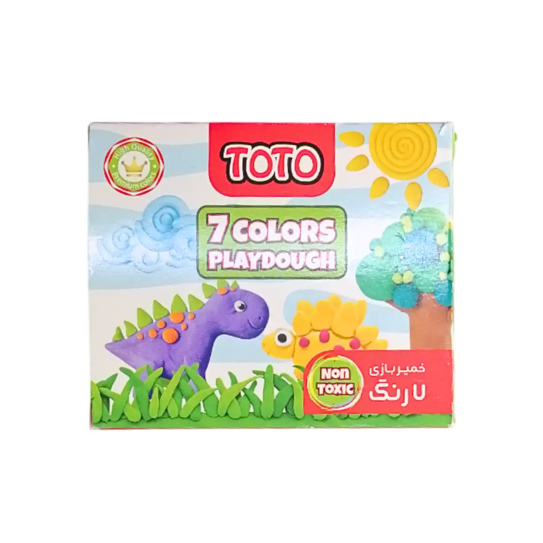 خمیر بازی 7 رنگ خمیر بازی 7 رنگ - Image 1